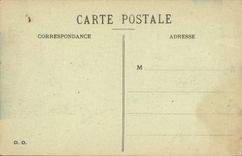 Vintage Postcard Militaria Puzzle In the barrack room to take the train