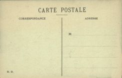 Vintage Postcard Militaria Puzzle To jump the wall after the extinction of fires