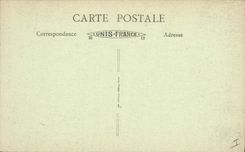 Vintage Postcard Tree Louvesc the alley of Versailles