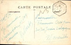 Postal Árbol Peira minó una esquina de taladro