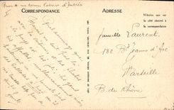 Vintage Postcard Holy Arbre Honours the Baths Under wood with defends