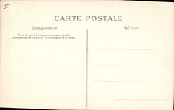 Vintage Postcard Pierrefonds Tree In the drill of Laigues