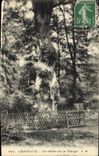 Vintage Postcard Chaville Tree the oak of the virgin