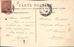 Vintage Postcard Tree In the branches Children