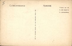 Vintage Postcard Holy Arbre Honours the Baths Defends It the large chatiagnier