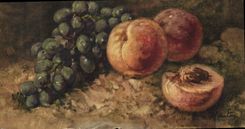 Vintage Postcard Flowers Fishings Reason