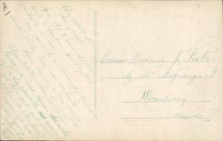 Vintage Postcard Fantaisie Flowers Figures Quantifies 1