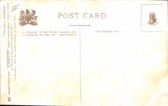 Vintage Postcard Bullfight Bullfight The bulldozer loads