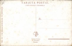 Vintage Postcard Bullfight Bullfight Berucchi