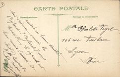 Postal Militaria Marineros la vida del marinero los distintos comportamientos tienen borde