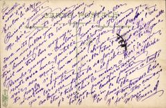 Postal Militaria Marineros la vida del marinero la fragua Herrero