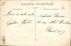 Vintage Postcard Militaria Artillery to cut down! Canon