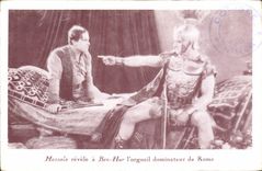 CPA Cinema Messala revele a Ben Hur l'orgueil dominateur de Rome 