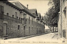 Vintage Postcard Cinema Old people's home of the stage actors Bridge to the Ladies
