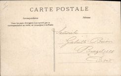 Vintage Postcard Cinema Old people's home of the stage actors has Pont with the Couilly Ladies the lawn of the park