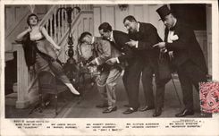 Vintage Postcard Cinema Miss Ruby Miller James Welch Robert Averell Clifton Alderson