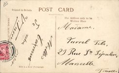 CPA Cinema Miss Ruby Miller James Welch Robert Averell Clifton Alderson