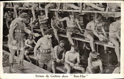 CPA Cinema Scenes de galere dans Ben Hur 