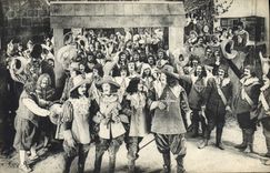 CPA Cinema Les Trois Mousquetaires Alexandre Dumas Auguste Maquet 