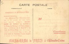 Vintage Postcard Cinema Notre Dame de Paris Victor Hugo