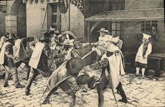 CPA Cinema Les Trois Mousquetaires Alexandre Dumas Auguste Maquet 