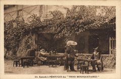 CPA Cinema Les Trois Mousquetaires Alexandre Dumas Auguste Maquet 