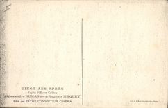 CPA Cinema Les Trois Mousquetaires Alexandre Dumas Auguste Maquet
