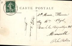 Vintage Postcard Aix Carnival in Provence Carnival XXIV Mill of Wafer