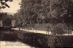 CPA Tennis dans le parc Hotel des Bains Greoux les Bains 