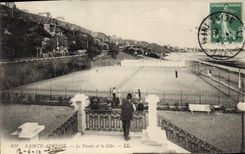 CPA Tennis Sainte Adresse Le Tennis et la Cote 