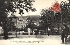 Postal Tenis básicamente Castel Regina Chatelguyon