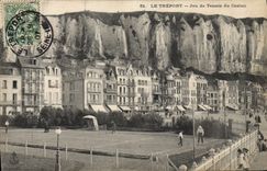 CPA Le Treport Jeu de Tennis du casino 