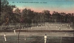 CPA Le Touquet Paris Plage Les Tennis 