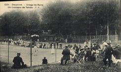 CPA Dauphine Uriage les Bains Un concours de Tennis 