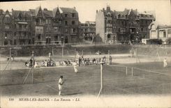 Postal Tenis Mares los Baños