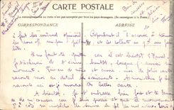 Postal Tenis Ámbito de los Cubos cerca Nangis