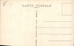 CPA Tennis Le Pouliguen Une allee du bois vers les tennis 