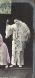 Postal Fantasia Pierrot una última esperanza le permanece