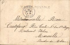 Postal Fantasia Pierrot Niños