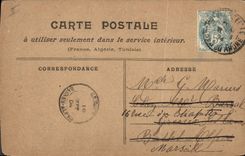 Vintage Postcard Fantasy Pierrot Children the declaration