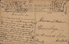 Postal Fantasia Pierrot Jane Breuil y Rex