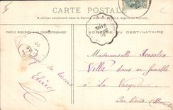 CPA Fantaisie Pierrot et Pierrette 