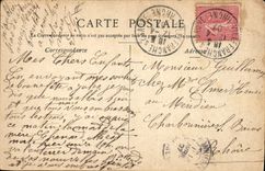 CPA Fantaisie Pierrot et la mendiante La monnaie ? 