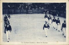 Vintage Postcard Bullfight Bullfight the travel from the Landes Entered of the spacers