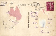 Vintage Postcard Bullfight Bullfight the travel from the Landes Entered of the spacers