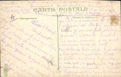 CPA Militaria Artillerie Le pansage Cheval 