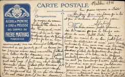 CPA Militaria Combat pour gagner un peu de terrain en Argonne 