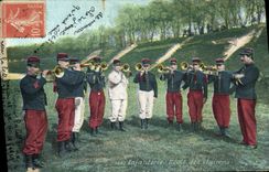 CPA Militaria Infanterie Ecole des clairons 