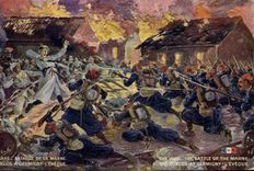 CPA Militaria Bataille de la Marne Les Turcos a Germigny l'Eveque 