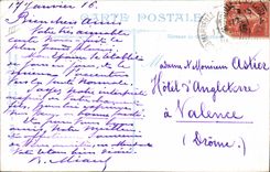 CPA Militaria Notre 75 en action Canon 